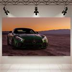 تابلو بوم طرح ماشین مدل مرسدس بنز AMG GT-R کد AR9270