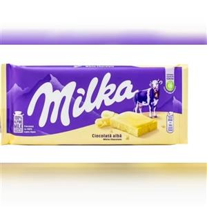 شکلات تخته ای با طعم شیری شکلاتی میلکا - 100 گرم