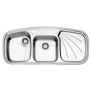 سینک ظرفشویی استیل البرز SteelAlborz مدل 614 روکار