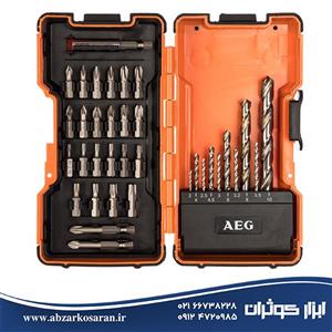 ست 35 پارچه مته آهن و سری پیچگوشتی آاگ AEG