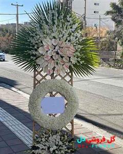 تاج گل ترحیم طبیعی 576
