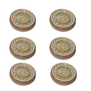 ظرف زعفران کد BS-12 بسته 6 عددی