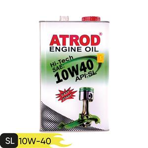 روغن موتور خودرو آترود مدل Hi-Tech 10w40 ظرفیت 4 لیتر Atrod Hi-Tech 10w40 Engine Oil 4L