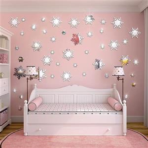 آینه پلکسی گلس آماتیس مدل دانه های برفی کد 2