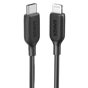 کابل تبدیل USB-C به لایتنینگ انکر مدل Power Line III A8831 طول 0.3 متر