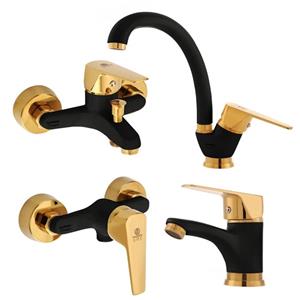 ست شیرآلات نایریکا مدل آروین کد B-02 مجموعه 4 عددی