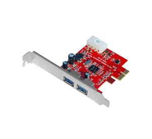 کارت هاب 2 پورت PCI Express USB 3.0 یونیتک مدل Y-7301                                         Unitek Y-7301 2 Port USB 3.0 Hub PCI Express Card