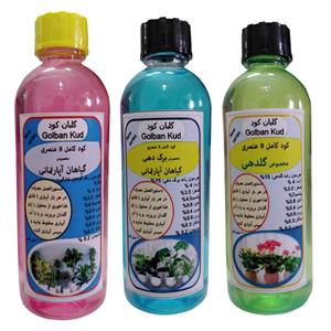 کود مولتی کود کامل و مولتی برگ دهی و مولتی گلدهی کد 07 حجم 100 میلی لیتر بسته سه عددی