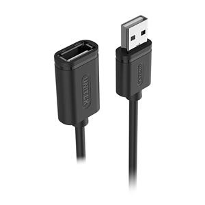 کابل افزایش طول USB یونیتک مدل Y-C418GBK به طول 5 متر                                         Unitek Y-C418GBK USB Extention Cable 5m Unitek Y C418GBK USB To USB Adapter 5m