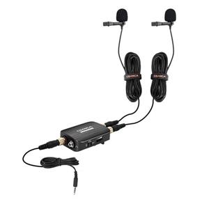 میکروفن یقه ای کامیکا مدل DUAL.LAV-D03 Comica Lavalier Microphone 