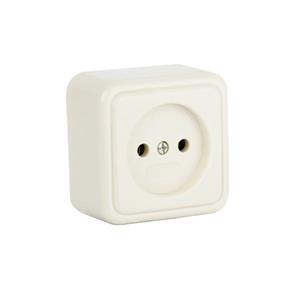 پریز برق روکار ساده پارت الکتریک PE105