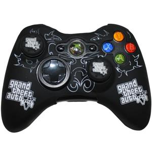 محافظ دسته بازی ایکس باکس 360 مدل 002 gtav به همراه روکش آنالوگ