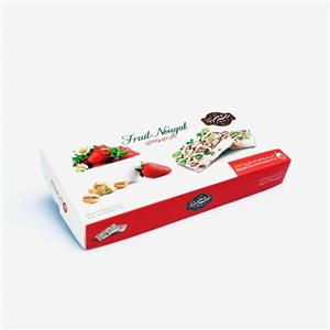 گز میوه ای توت فرنگی شیرین شاد - 300گرم