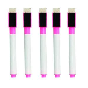 ماژیک وایت برد مدل مغناطیسی پاک کن دار بسته 5 عددی