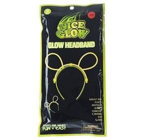 تل شب تاب نایس گلو مدل Glow Headband Nice Glow Glow Headband Party Tools