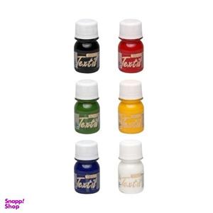 رنگ پارچه سوداکو مدل Opaque حجم 25 میلی لیتر بسته 6 عددی