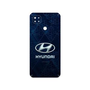 برچسب پوششی ماهوت مدل Hyundai-Logo مناسب برای گوشی موبایل شیائومی Redmi 9 Activ MAHOOT Hyundai-Logo Cover Sticker for Xiaomi Redmi 9 Activ