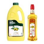 Delvin Refined Olive Oil For Frying / Cooking And Salad - 1800 ml with a Delvin Frying Oil With Olive Oil  -1000 ml