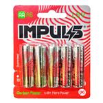 باتری قلمی ایمپالس مدل IMP_COMRED_AA بسته 5 عددی