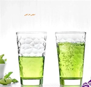 لیوان رنگان گلس مدل آکوا کند کد 1109 بسته 6 عددی