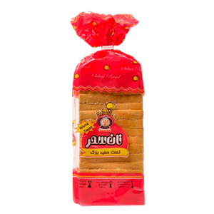 نان تست سفید بزرگ نان سحر - 750 گرم