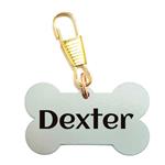 پلاک شناسایی حیوانات مدل استخوان طرح Dexter