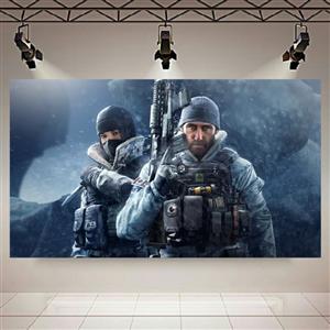 تابلو بوم طرح Game مدل Rainbow six siege (Buck Frost) کد AR10010 