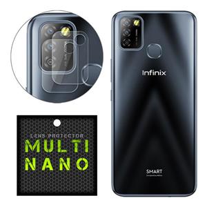 محافظ لنز دوربین مولتی نانو مدل X L2N مناسب برای گوشی موبایل اینفینیکس Smart 5 بسته 2 عددی Multi Nano Camera Lens Protector For Infinix Pack of 