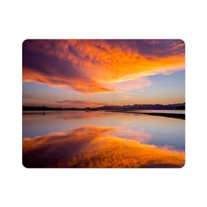 ماوس پد اطلس آبی طرح غروب آفتاب و دریا مدل T7539