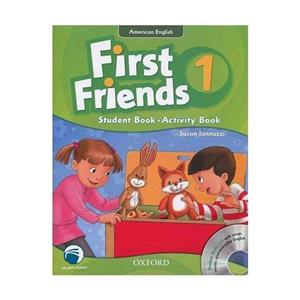 کتاب American first friends 1 اثر جمعی از نویسندگان انتشارات دنیای زبان