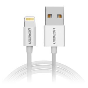 کابل تبدیل USB به لایتنینگ یوگرین مدل US155 طول 1.5 متر Ugreen US155 USB To Lightning Cable 1.5m