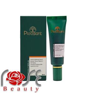 سرم روشن کننده صورت پلزنت حاوی ویتامین C حجم 30 میل