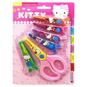 قیچی مدل کیتی کد Kit-1 بسته 6 عددی