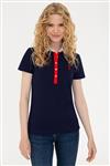 تی شرت زنانه برند پولو ( US POLO ASAN ) مدل تی شرت Navy Blue Basic – کدمحصول 126540