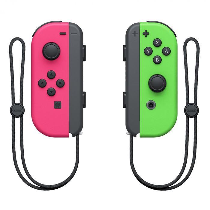 Nintendo Switch Joy Con Pink Green Controller