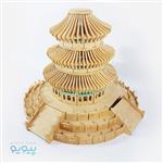 پازل سه بعدی چوبی مدل معبد بهشت