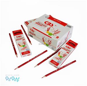 مداد قرمز سی بی اس بسته ۱۲ عددی