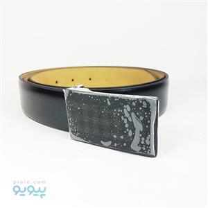 کمربند چرم مصنوعی پلاک ترک رابو کد L2101