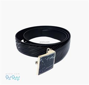 کمربند چرم مصنوعی پلاک ترک رابو کد F2101