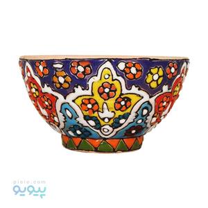 ماست خوری سفالی مینا کاری شده