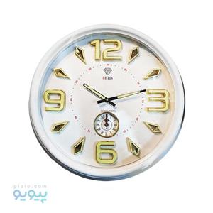 ساعت دیواری بتیس سفید