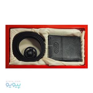 ست کیف پول و کمربند مردانه Gucci