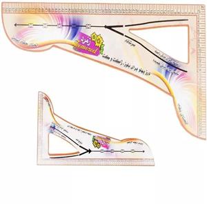 گونیا خیاطی زمرد مدل 02 مجموعه 2 عددی