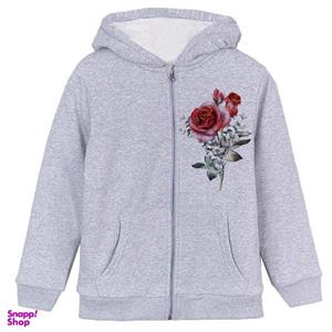 سویشرت دخترانه مدل گل رز F35