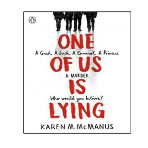 کتاب One of Us is Lying اثر Karen M. McManus انتشارات نبض دانش