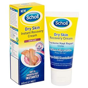 کرم ترمیم کننده پاشول مدل Dry Skin حجم 60 میلی لیتر Scholl Dry Skin Foot Recovery Cream 60ml