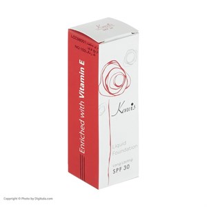 کرم پودر کنویس مدل Vitamin E شماره 104 وزن 35 گرم