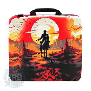 کیف حمل کنسول بازی پلی استیشن 4 مدل Red Dead Redemption 2 کد 7