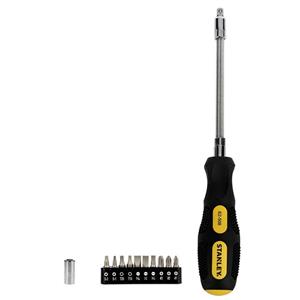 مجموعه 12 عددی پیچ گوشتی و سری پیچ گوشتی استنلی مدل 508-62-0 Stanley 0-62-508 Screwdriver Set 12 PCS