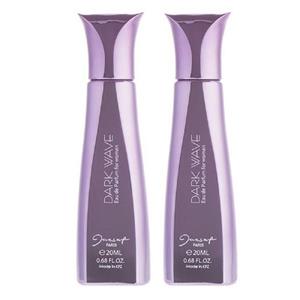 عطر جیبی زنانه ژک ساف مدل Dark Wave حجم 20 میلی لیتر بسته 2 عددی